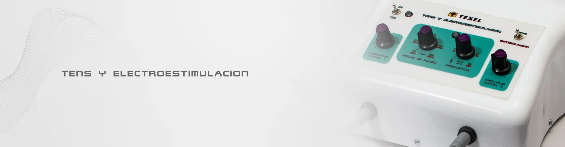 TENS y Electroestimulación — TENS + Estimulación + 2 Canales